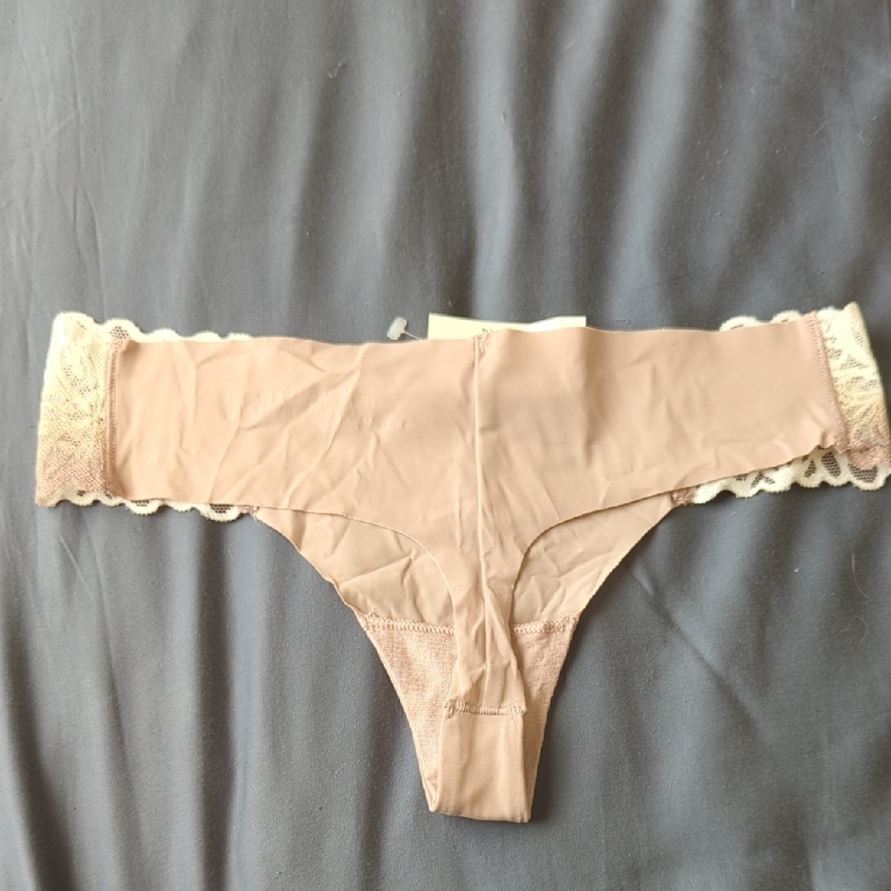 Aerie Lace Trimmed Tan Women's Intimate - Picture 2 of 3